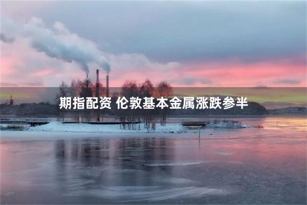 期指配资 伦敦基本金属涨跌参半